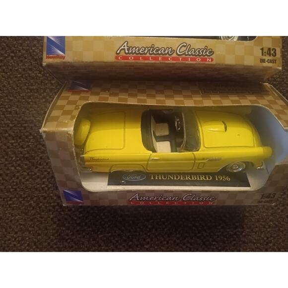 Lot of 2 NewRay American Classic Collection – 1:43 Diecast Cars NIB - Picture 2 of 3